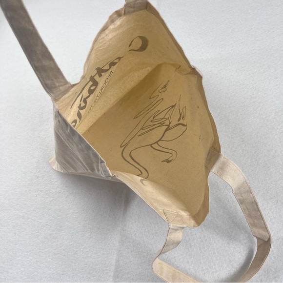 CATBIRD NYC Classic Cotton Tote Bag 14" x 15" Jewelry as Poetry Swan Heart Tote - Picture 7 of 16